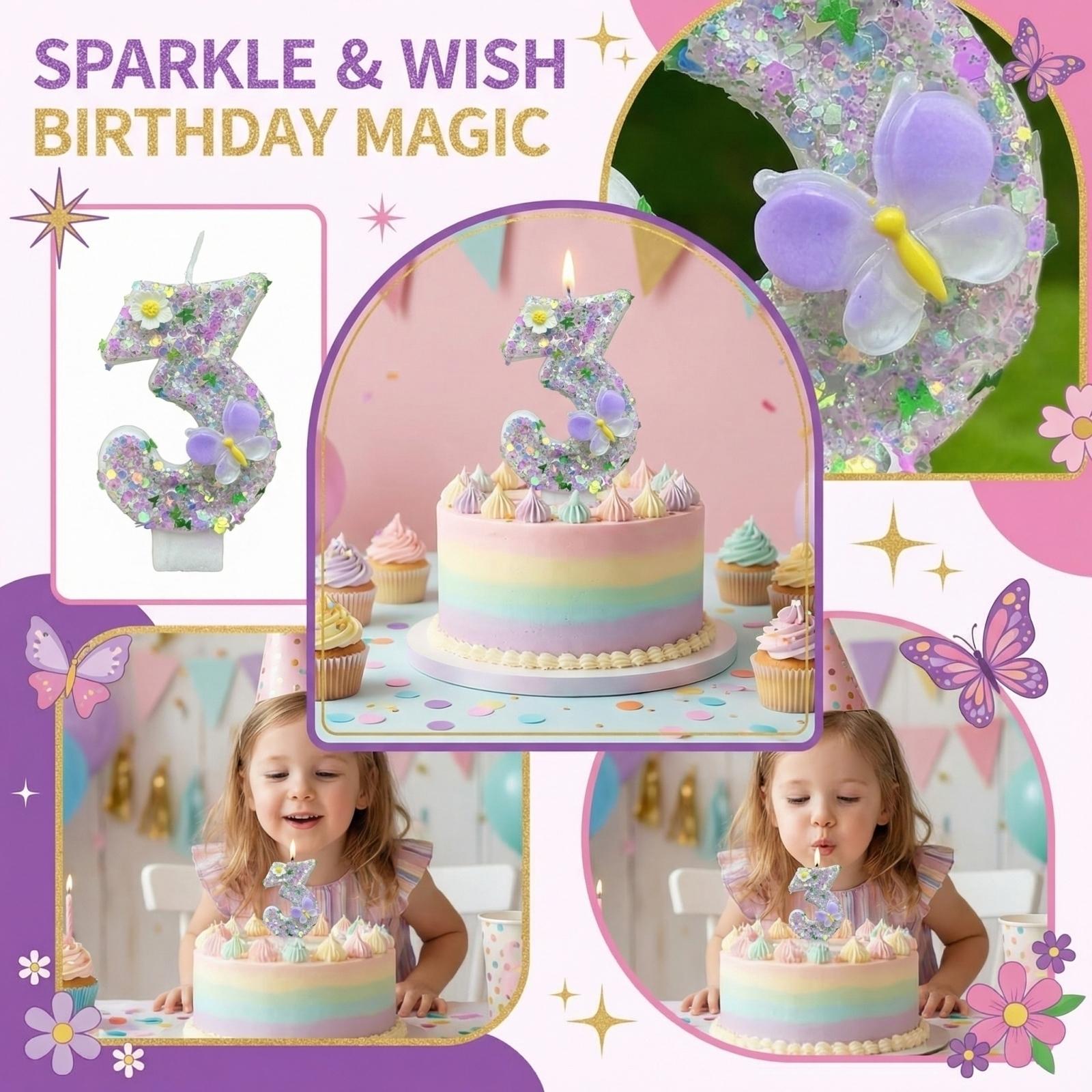 Creative Cartoon Birthday Number Candles Set for Party Cake Decoration Fun Design Safe Material Pack one size
Creative Cartoon Birthday Number Candles Set for Party Cake Decoration Fun Design Safe Material Pack one size