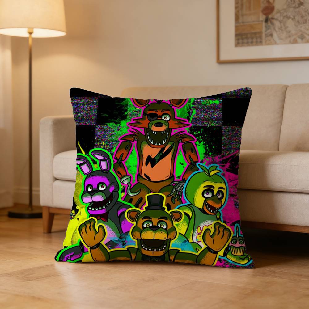 FFive Game night at freddys Pillow Case Pattern Printed Pillowcase For Living Room Sofa Cushion Cover 30x30cm
FFive Game night at freddys Pillow Case Pattern Printed Pillowcase For Living Room Sofa Cushion Cover 30x30cm
