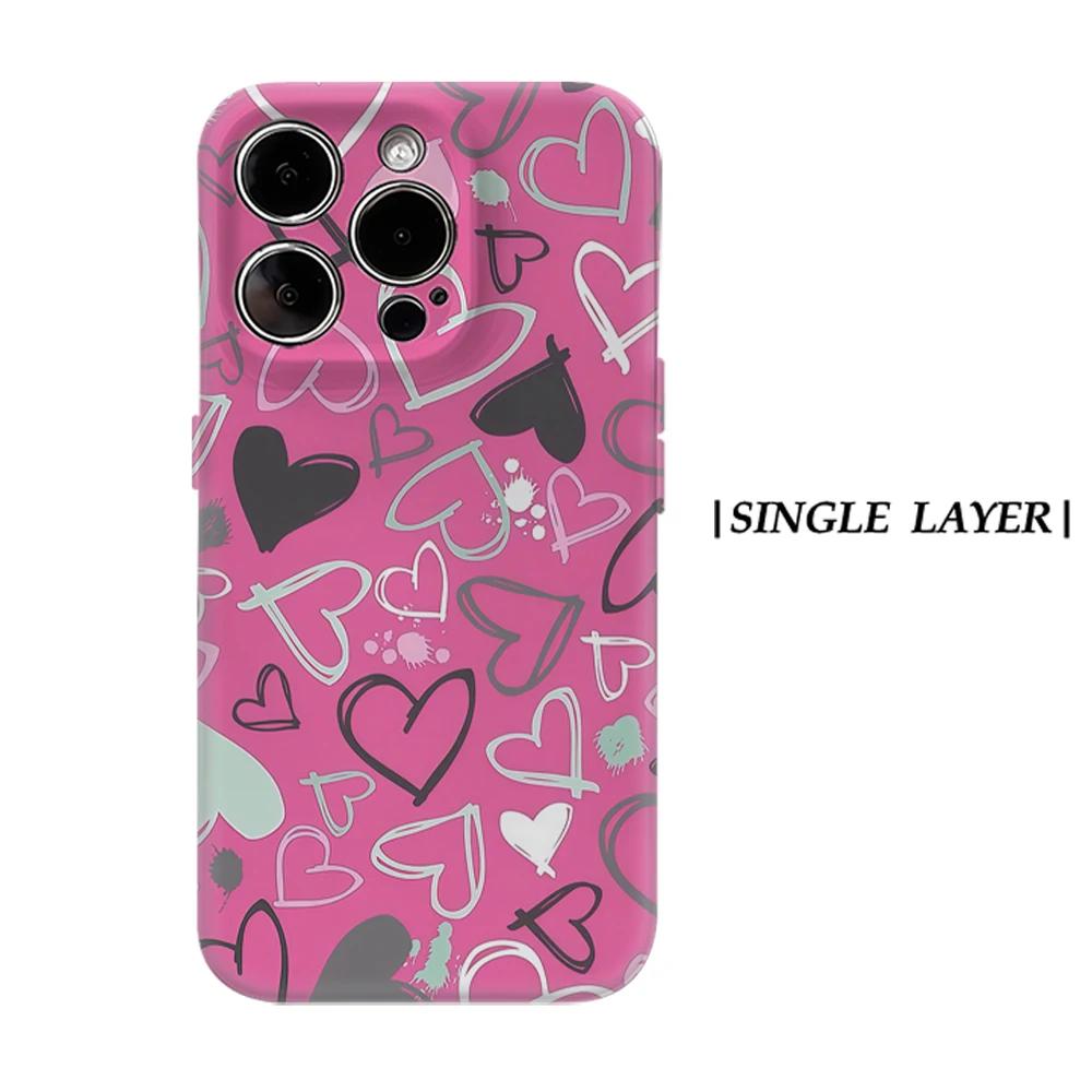 Pink Graffiti Heart Phone Case for IPhone 17 16 15 14 13 Pro Max Plus for Magnetic Single Double-layer Tough Case For iPhone 13
Pink Graffiti Heart Phone Case for IPhone 17 16 15 14 13 Pro Max Plus for Magnetic Single Double-layer Tough Case For iPhone 13