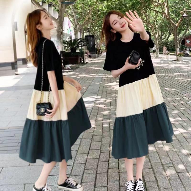 Летнее платье для беременных 2024 - Стильное, Контрастного цвета, С короткими рукавами, Длины до колена для будущих мам M, 85-105 jin
Летнее платье для беременных 2024 - Стильное, Контрастного цвета, С короткими рукавами, Длины до колена для будущих мам M, 85-105 jin