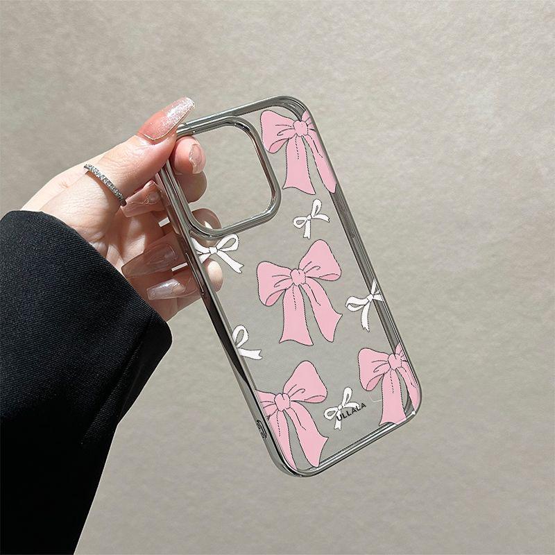 Pink Bow Full-Screen Case for Apple 17Pro, 16Promax, 15, 14/13, XR - Soft Cartoon Design Apple 16
Pink Bow Full-Screen Case for Apple 17Pro, 16Promax, 15, 14/13, XR - Soft Cartoon Design Apple 16