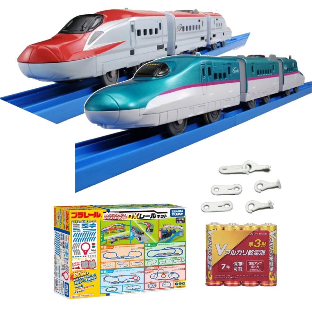 Plarail E5 серии Shinkansen E6 серии Shinkansen комплект для соединения с набором рельс DX и 4-мя элементами
Plarail E5 серии Shinkansen E6 серии Shinkansen комплект для соединения с набором рельс DX и 4-мя элементами