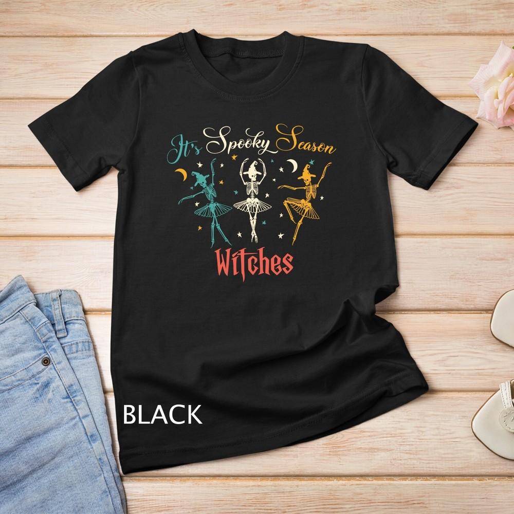 It s Spooky Season Witches Funny Halloween Ballet Skeleton Unisex T-shirt M
It s Spooky Season Witches Funny Halloween Ballet Skeleton Unisex T-shirt M