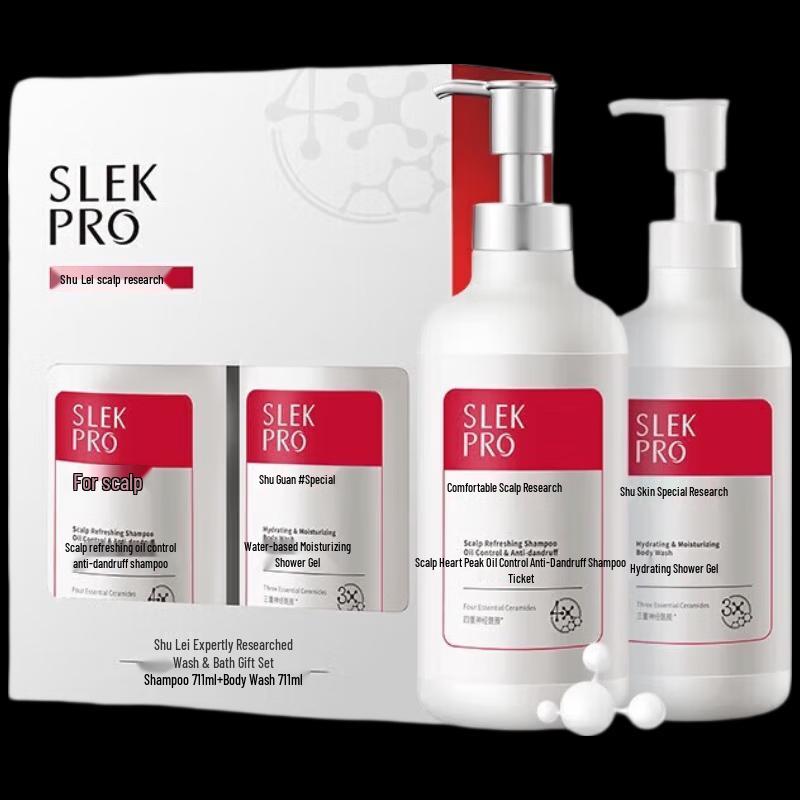 Slek Scalp Care Shampoo & Shower Gel Gift Set
Slek Scalp Care Shampoo & Shower Gel Gift Set
