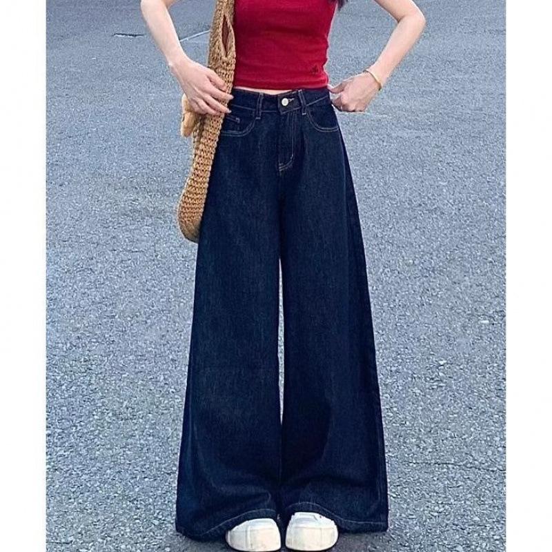 Petite Dark Blue Retro High Waist Wide Leg Floor Length Jeans XL
Petite Dark Blue Retro High Waist Wide Leg Floor Length Jeans XL