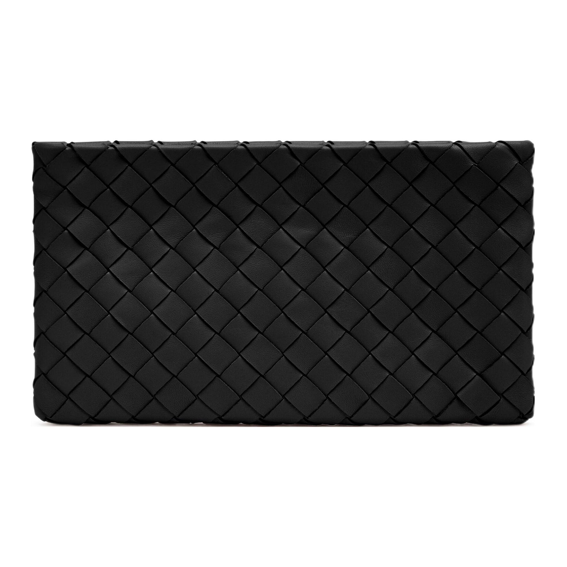 Bottega Veneta Intrecciato Плетена Сумка-клатч на блискавці зі Шкіри ягняти та корови Маленька жіноча сумка-клатч Чорна 608230VCPP28425 Basic Set (Bag+Dust Bag)
Bottega Veneta Intrecciato Плетена Сумка-клатч на блискавці зі Шкіри ягняти та корови Маленька жіноча сумка-клатч Чорна 608230VCPP28425 Basic Set (Bag+Dust Bag)