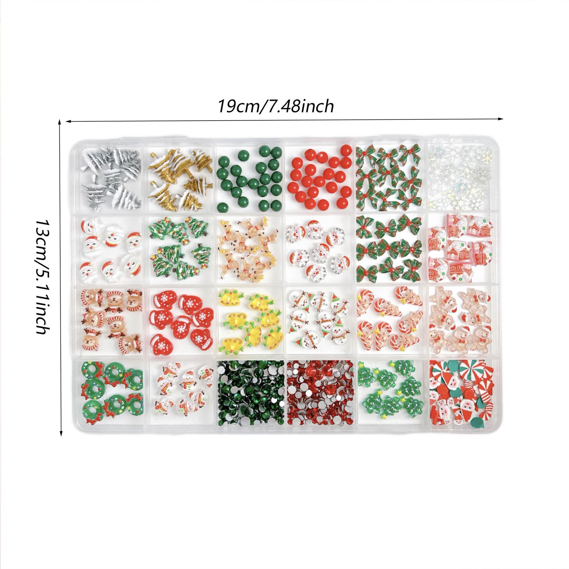 BEPAN Santa Claus Nail Art Decorations for New Year Winter Christmas Pressed Handmade DIY Boxed Wearable Nail Material
BEPAN Santa Claus Nail Art Decorations for New Year Winter Christmas Pressed Handmade DIY Boxed Wearable Nail Material