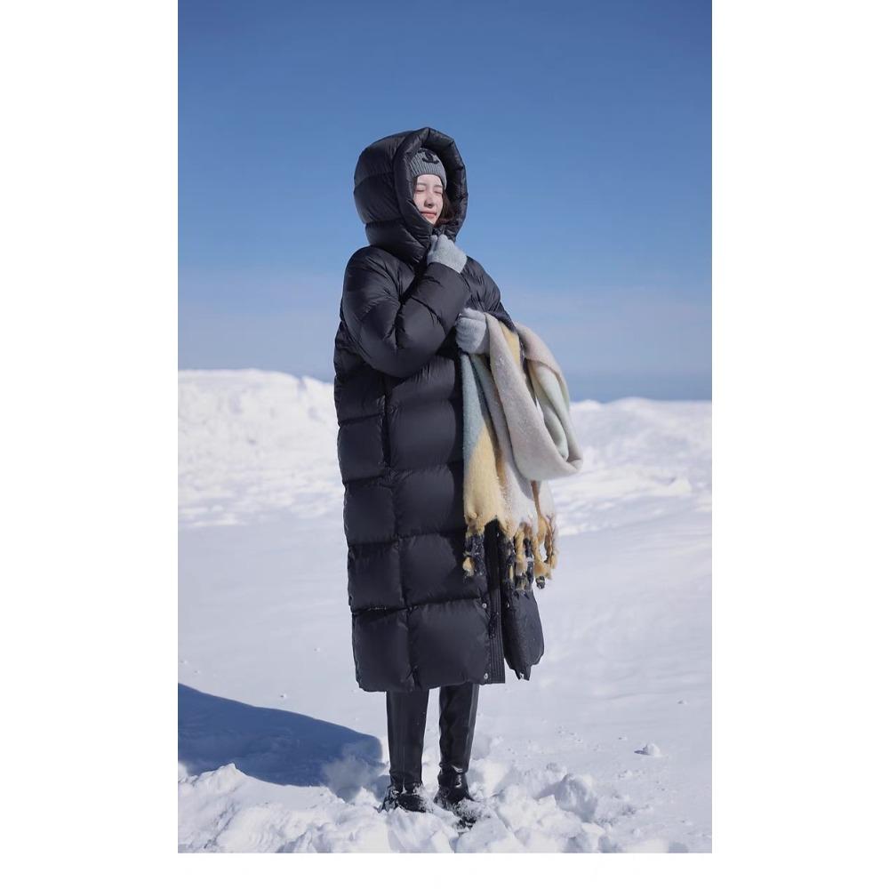 Пуховик женский зимний длинный с капюшоном ниже колена женская мода теплый цвет удобное пальто на хлопковой подкладке XL recommends 140-80kg чёрный
Пуховик женский зимний длинный с капюшоном ниже колена женская мода теплый цвет удобное пальто на хлопковой подкладке XL recommends 140-80kg чёрный