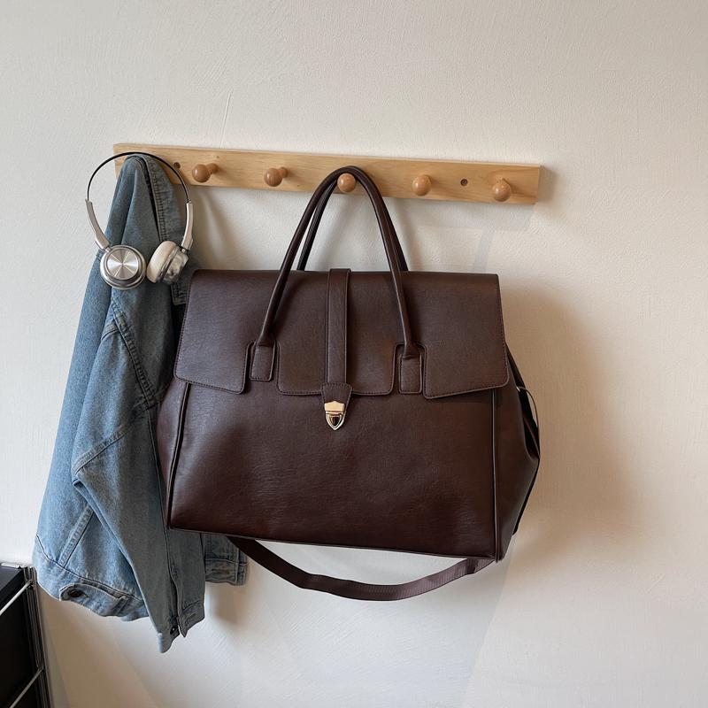 Vintage Large Capacity Briefcase Women Soft Leather Tote Bag Business Bag кавовий
Vintage Large Capacity Briefcase Women Soft Leather Tote Bag Business Bag кавовий