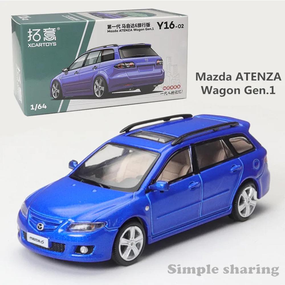 1/64 Mazda 6 Atenza Wagon Hatchback Спортивная модель игрушечного металлического автомобиля
1/64 Mazda 6 Atenza Wagon Hatchback Спортивная модель игрушечного металлического автомобиля