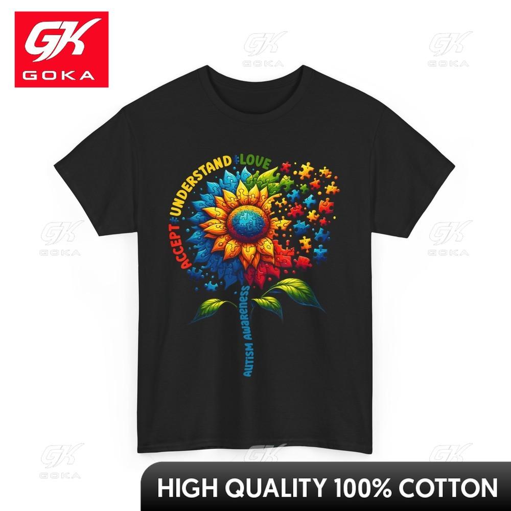 Sunflower Puzzle Pieces Women Unisex Cute Tshirt T Shirt Pure Cotton Weekend Outfit Novelty Print Lightweight O Neck Creative 4XL
Sunflower Puzzle Pieces Women Unisex Cute Tshirt T Shirt Pure Cotton Weekend Outfit Novelty Print Lightweight O Neck Creative 4XL
