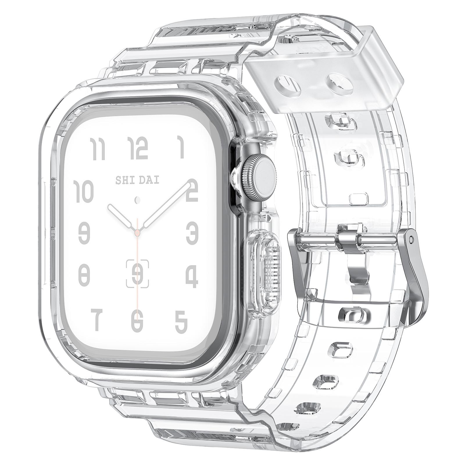Integrated TPU Strap + Watch Case for Apple Watch Series 10 46mm/Ultra 2/Ultra 49mm/9 8 7 45mm/SE (2023) SE (2022) SE 6 5 4 44mm/3 2 1 42mm A
Integrated TPU Strap + Watch Case for Apple Watch Series 10 46mm/Ultra 2/Ultra 49mm/9 8 7 45mm/SE (2023) SE (2022) SE 6 5 4 44mm/3 2 1 42mm A