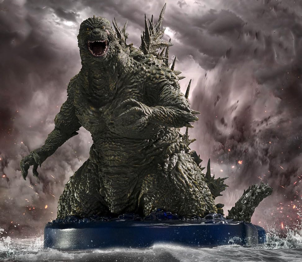 Godzilla -1.0 Figure Art Vignette 2023 Ocean Image Ver. Official Approx. 11 x 27 cm
Godzilla -1.0 Figure Art Vignette 2023 Ocean Image Ver. Official Approx. 11 x 27 cm