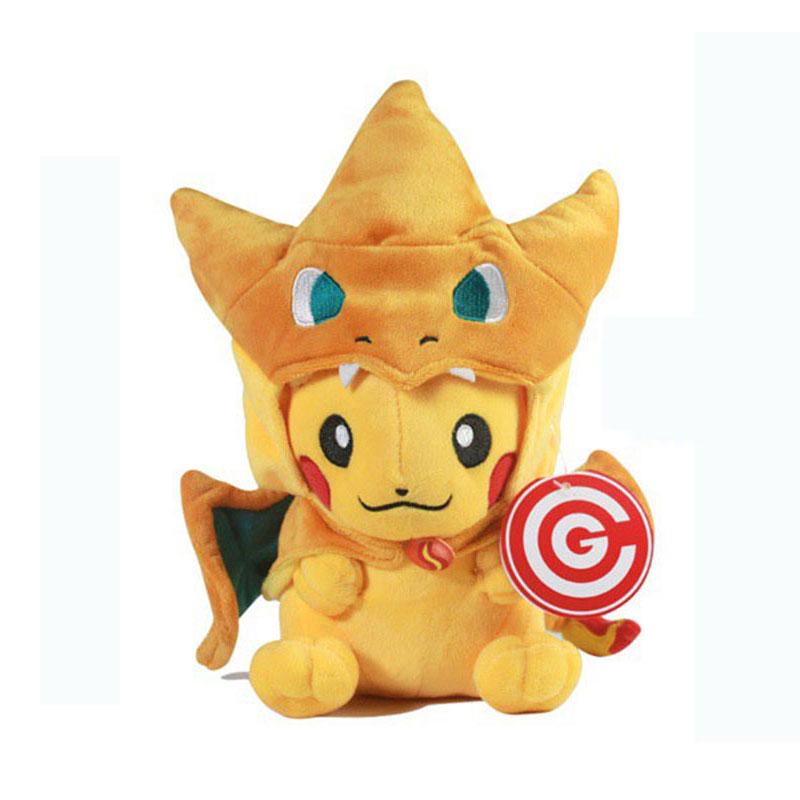 Pikachu Cosplay Plush Toys Mega Cos Charizard Soft Stuffed Kids Toy Orange-B
Pikachu Cosplay Plush Toys Mega Cos Charizard Soft Stuffed Kids Toy Orange-B