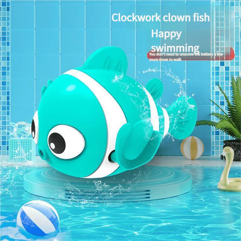 1pc Toddler Wind-Up Clown Fish Bath Toy-Floats in Bathtubs/Pools, BPA-Free Ocean Animal Plaything for Happy Bathtime & Pool Play
1pc Toddler Wind-Up Clown Fish Bath Toy-Floats in Bathtubs/Pools, BPA-Free Ocean Animal Plaything for Happy Bathtime & Pool Play