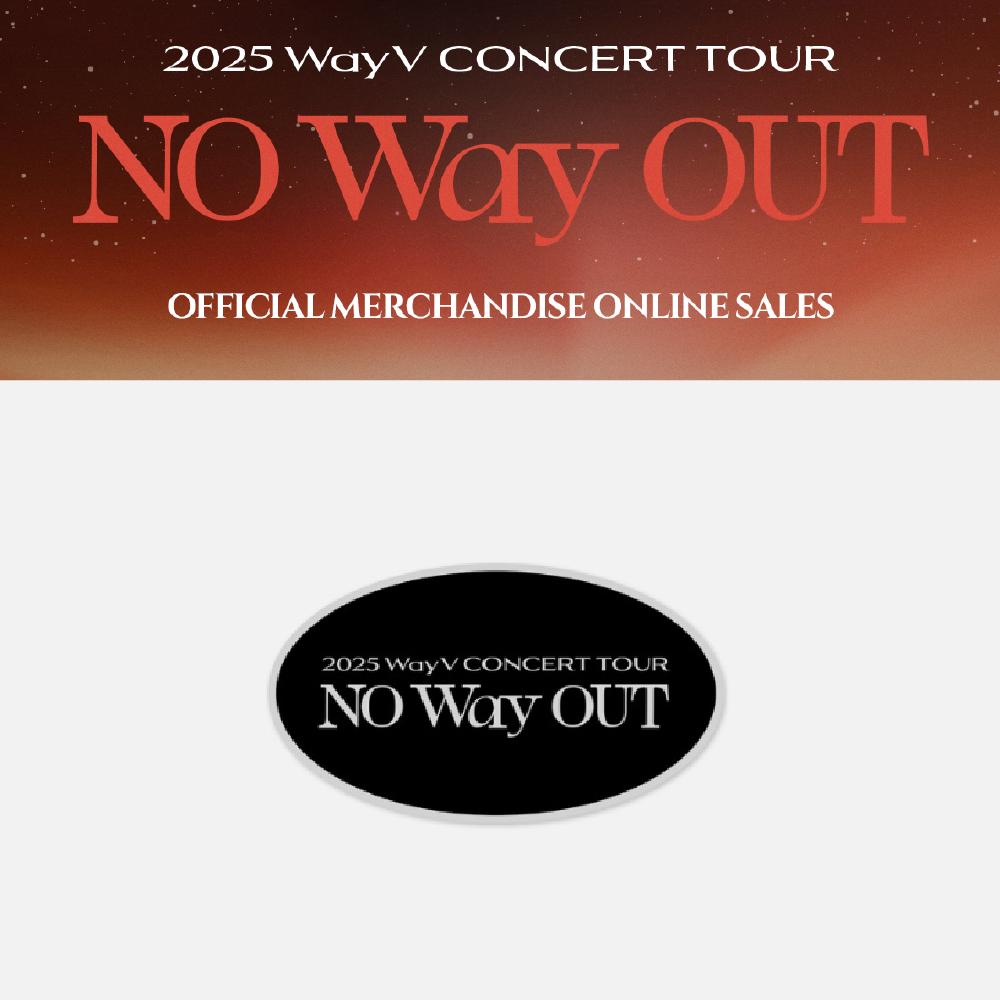 Предзаказ 2025 Концертный тур WayV NO Way OUT Значок с логотипом
Предзаказ 2025 Концертный тур WayV NO Way OUT Значок с логотипом
