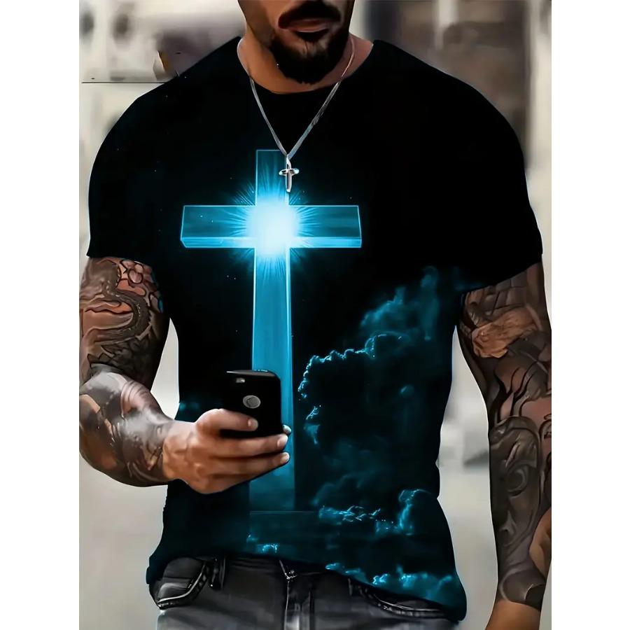 Мужская футболка с круглым вырезом и геометрическим узором, мягкая, удобная, слегка эластичная, с коротким рукавом, стандартная посадка для пижамы, повседневная одежда XXXL светло-синий
Мужская футболка с круглым вырезом и геометрическим узором, мягкая, удобная, слегка эластичная, с коротким рукавом, стандартная посадка для пижамы, повседневная одежда XXXL светло-синий