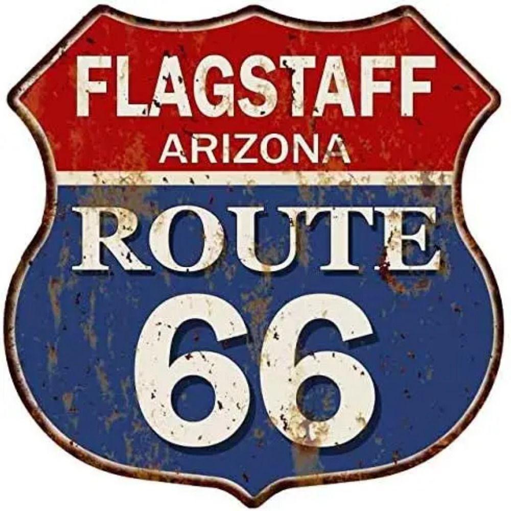 Вінтажна металева квадратна табличка Route 66 Декор для гаража, дому, бару 20x20 см
Вінтажна металева квадратна табличка Route 66 Декор для гаража, дому, бару 20x20 см