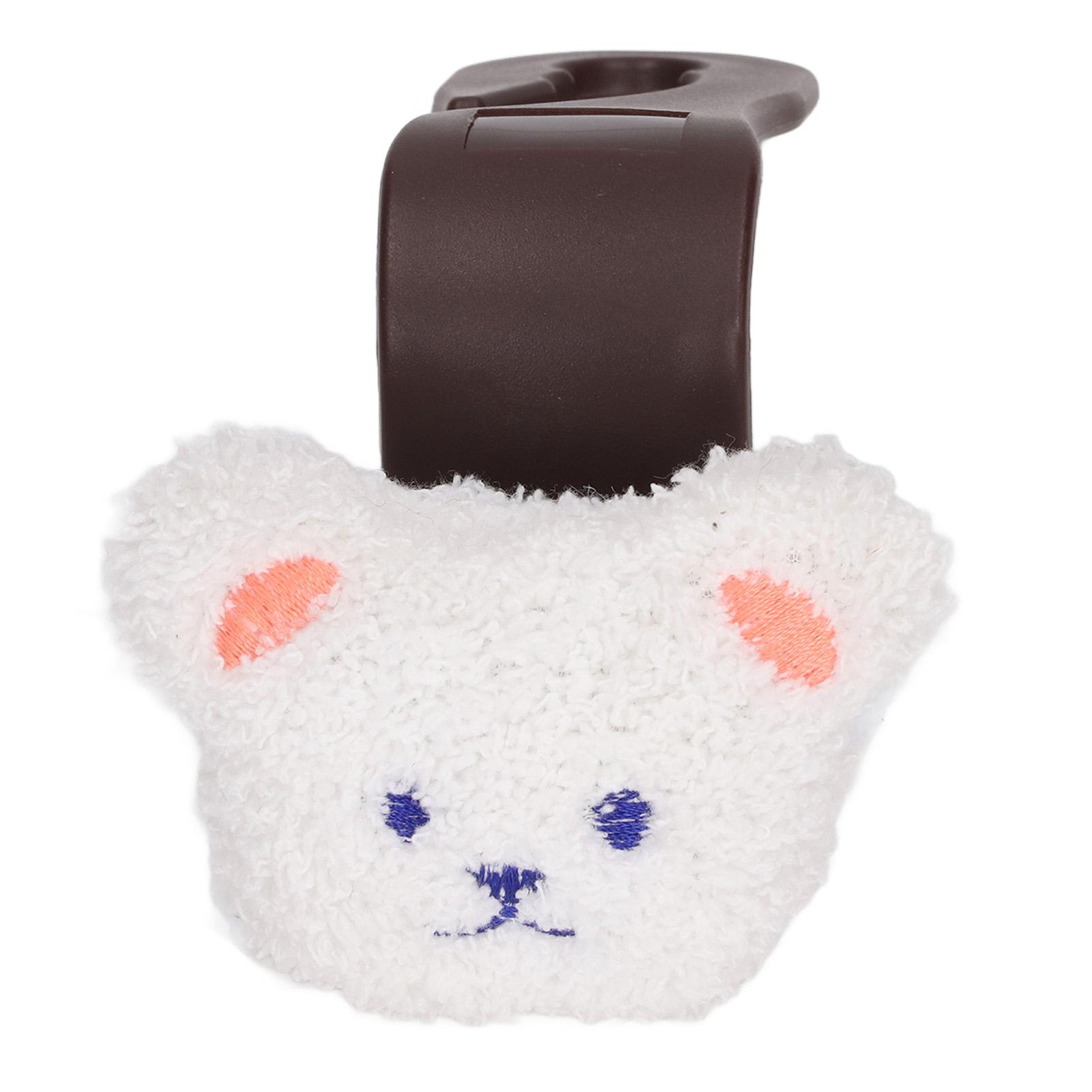 Car Seat Back Headrest Hook Portable Cute Plush Bear Decor Car Seat Hook for Bottle Bib Baby
Car Seat Back Headrest Hook Portable Cute Plush Bear Decor Car Seat Hook for Bottle Bib Baby