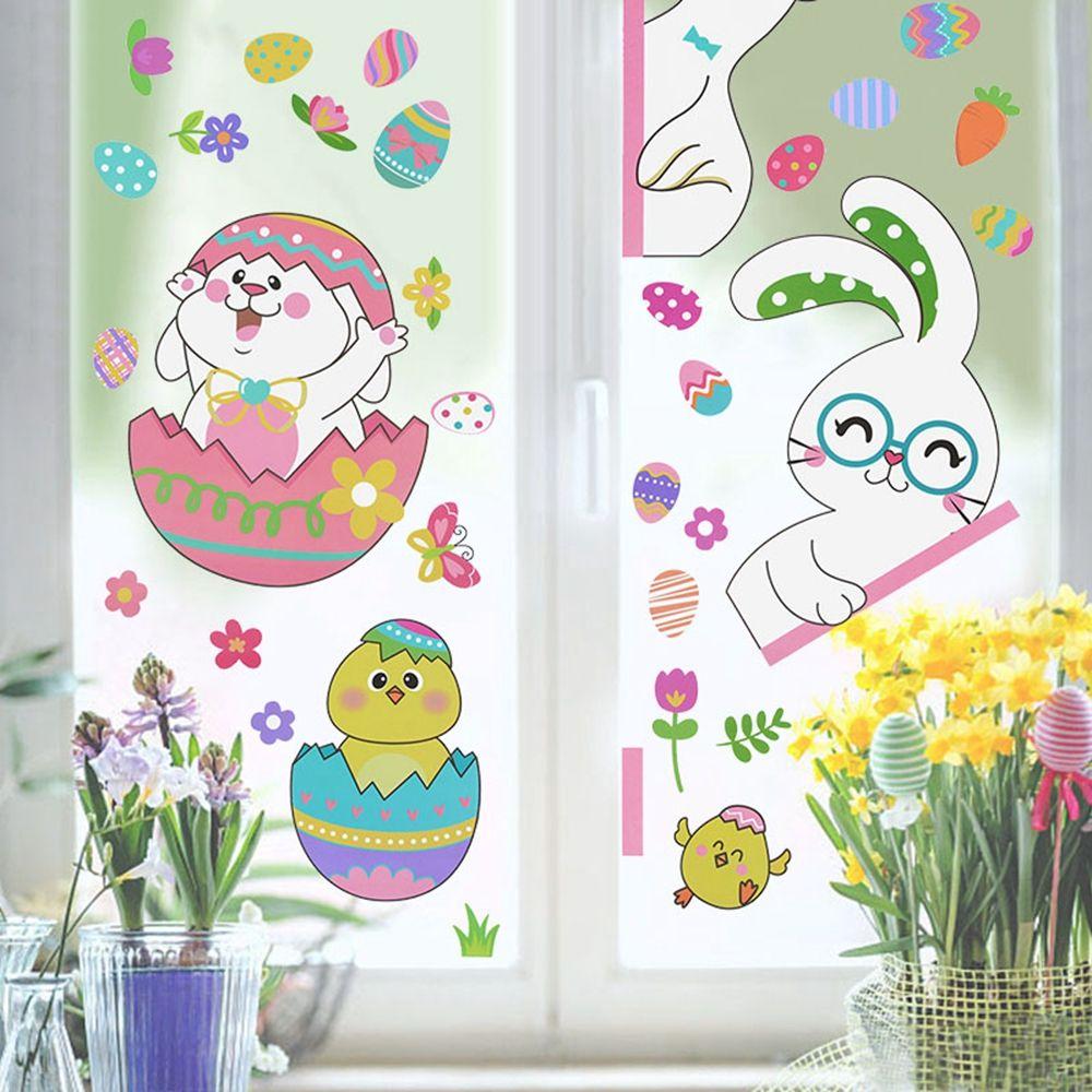 Stick and Peel Mall Window Easter Decorations Easter Stickers Glass Window Stickers Party Supplies
Stick and Peel Mall Window Easter Decorations Easter Stickers Glass Window Stickers Party Supplies