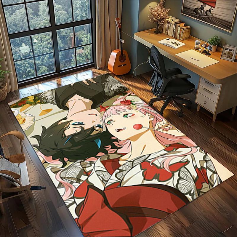 DARLING in the FRANXX Large Area Rug Non Slip Washable Floor Mat Gamer Room Bedroom Home Decor—kwq11 60x90cm
DARLING in the FRANXX Large Area Rug Non Slip Washable Floor Mat Gamer Room Bedroom Home Decor—kwq11 60x90cm