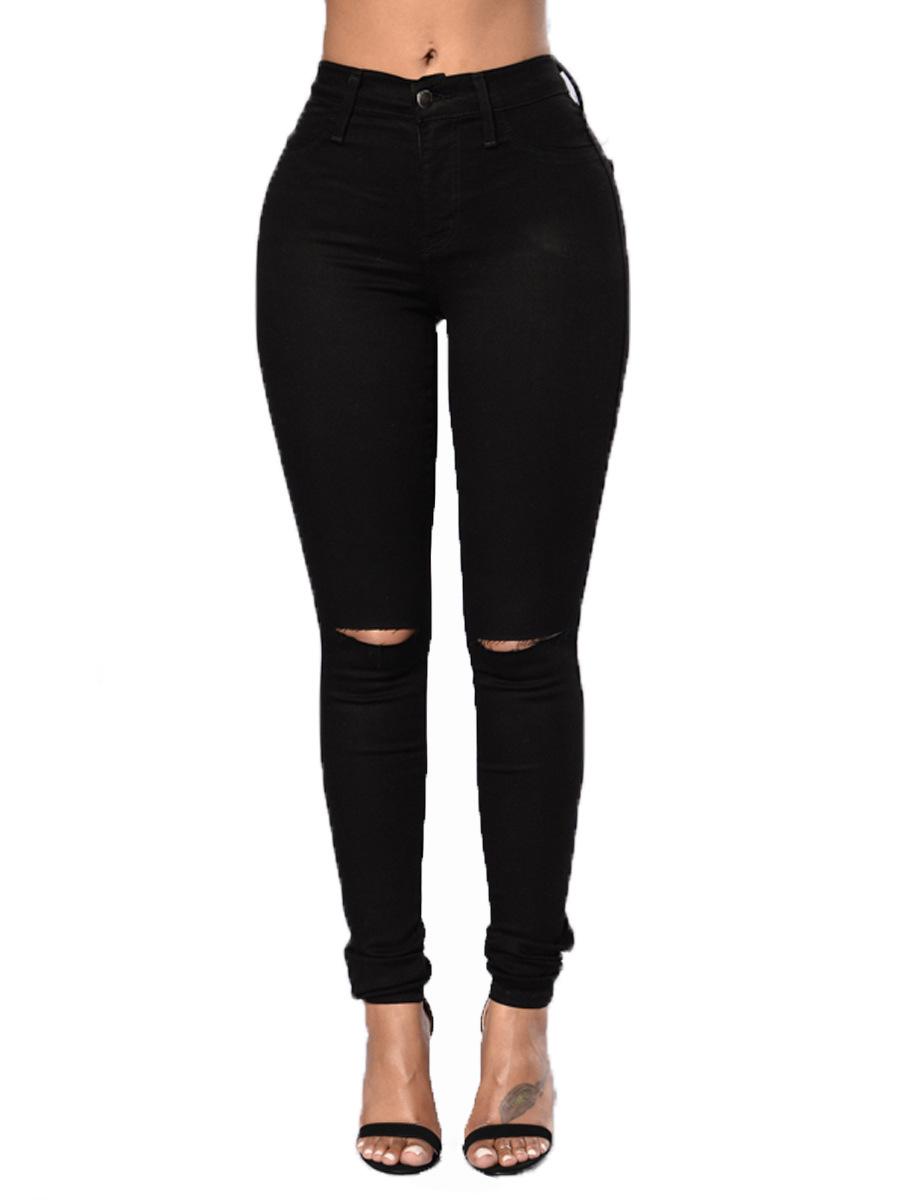 2024 Trendy Women s Ripped Denim Pencil Pants - European & American Style, Hip-Hugging Design Small чорний
2024 Trendy Women s Ripped Denim Pencil Pants - European & American Style, Hip-Hugging Design Small чорний
