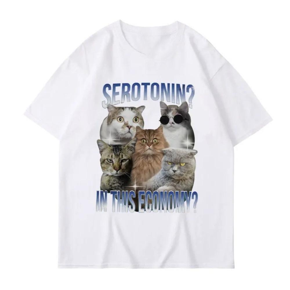 In This Economic Era Where Funny Cat Emojis Are All The Rage Serotonin Levels Are Soaring Oversized T Shirt Harajuku 4XL
In This Economic Era Where Funny Cat Emojis Are All The Rage Serotonin Levels Are Soaring Oversized T Shirt Harajuku 4XL