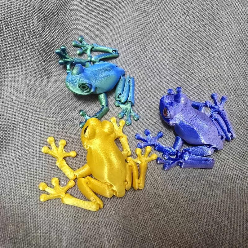 3PCS Frog Sculpture - Surface decoration, inspired by the rainforest. Inject your workspace or bring a touch of nature.
3PCS Frog Sculpture - Surface decoration, inspired by the rainforest. Inject your workspace or bring a touch of nature.