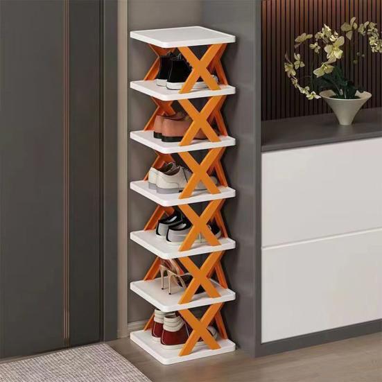 Folding Shoe Rack Storage Organizer Strong Load-bearing Simple Installation Collapsible Multi-Layer Shoes Shelf 7-Layers білий
Folding Shoe Rack Storage Organizer Strong Load-bearing Simple Installation Collapsible Multi-Layer Shoes Shelf 7-Layers білий