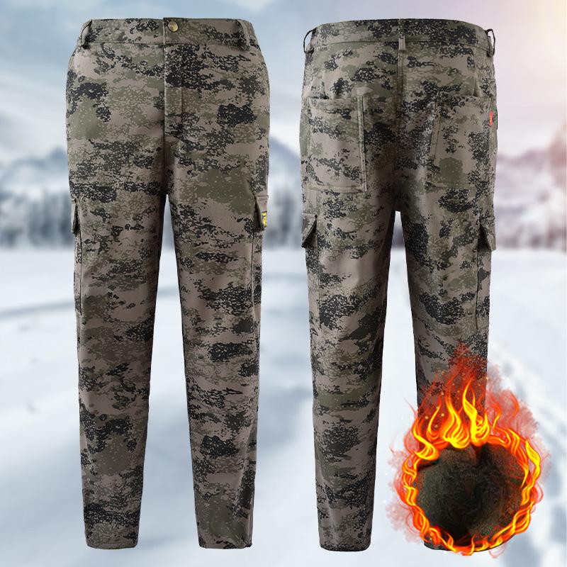 Оксамитові камуфляжні штани Winter Plus Чоловічі еластичні потовщені комбінезони Вільні прямі морозостійкі та водонепроникні повсякденні штани з трудового страхування XXL
Оксамитові камуфляжні штани Winter Plus Чоловічі еластичні потовщені комбінезони Вільні прямі морозостійкі та водонепроникні повсякденні штани з трудового страхування XXL