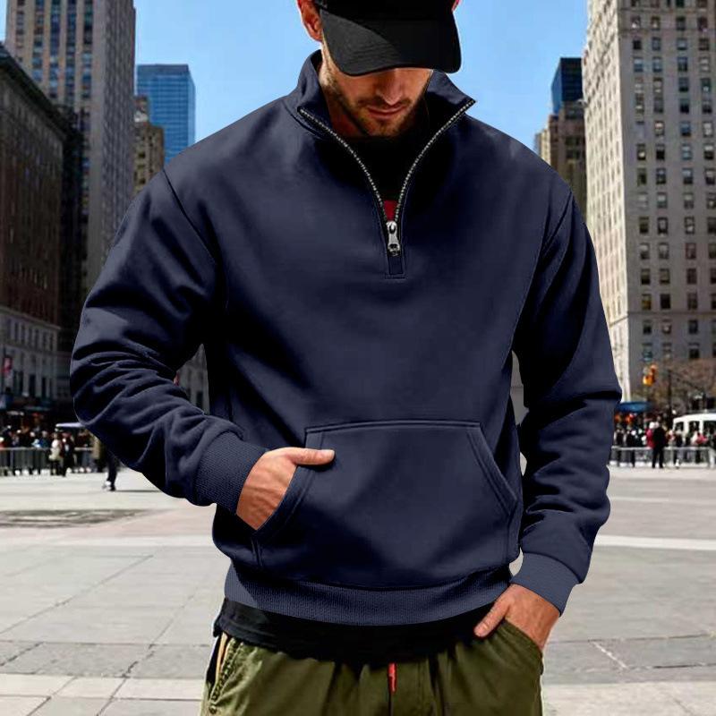 2026 New Autumn and Winter Men s Simple Retro Casual Stand Collar Commuter Sweatshirt XXXL темно-синього кольору
2026 New Autumn and Winter Men s Simple Retro Casual Stand Collar Commuter Sweatshirt XXXL темно-синього кольору
