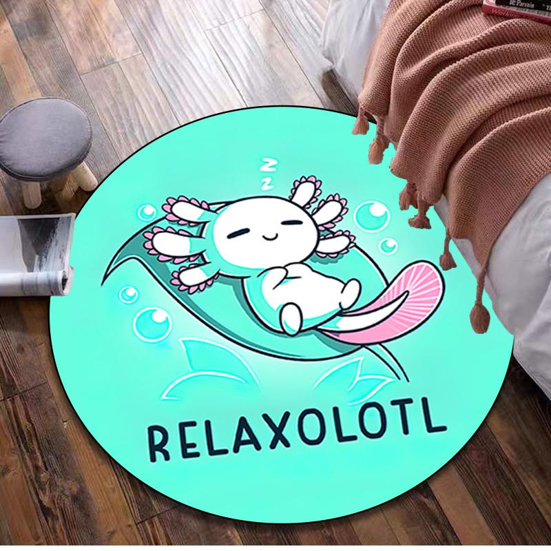 1Pc Axolotl Circular Print Rug - home decoration Carpet For Living Room Bedroom Flooring Computer Chair Area Rug 80x80cm( 31x31in)
1Pc Axolotl Circular Print Rug - home decoration Carpet For Living Room Bedroom Flooring Computer Chair Area Rug 80x80cm( 31x31in)