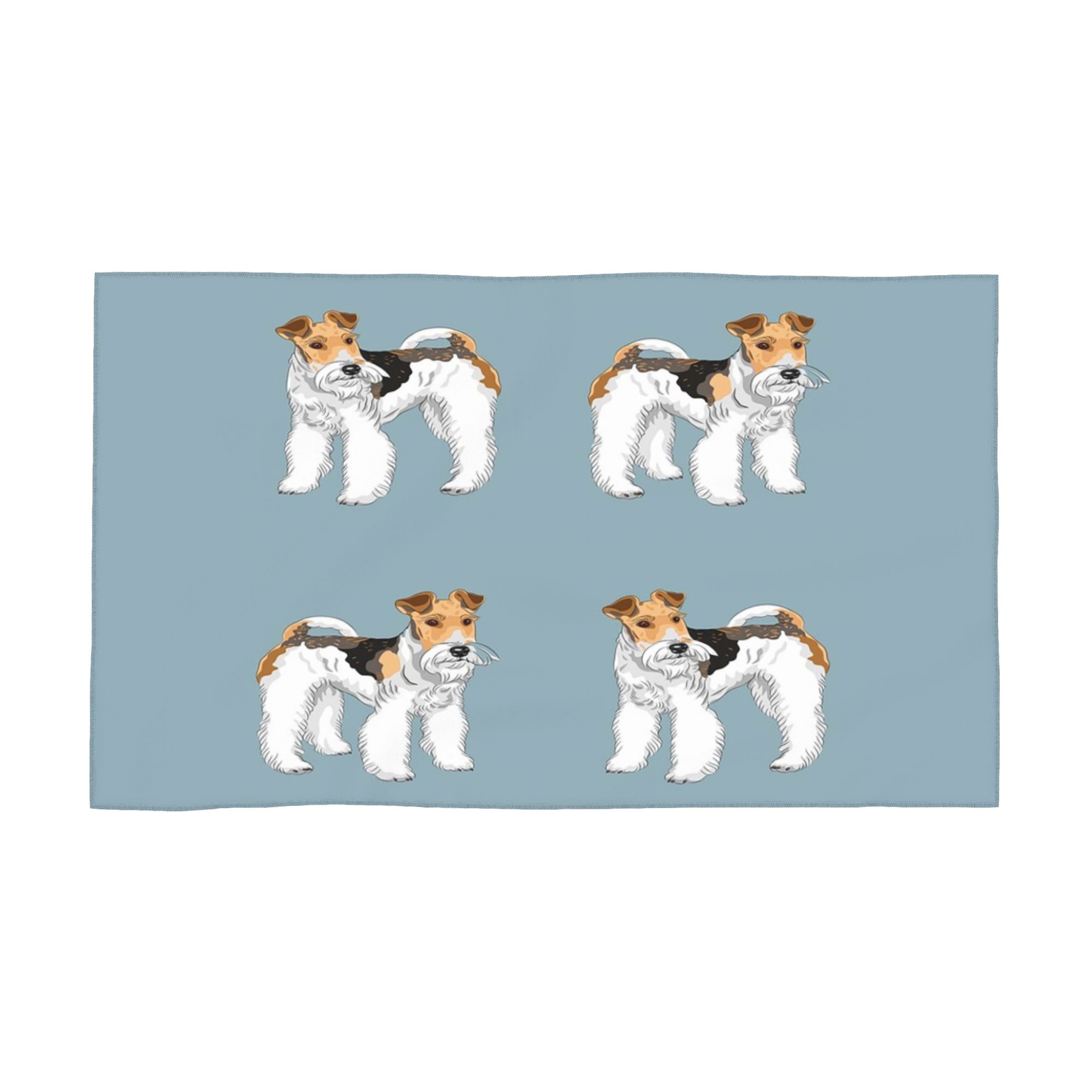 Retro Wire Haired Fox Terrier Design Soft Face Towel Quick Dry Pool Bath Cotton Towels Breathable W40*H60(CM)
Retro Wire Haired Fox Terrier Design Soft Face Towel Quick Dry Pool Bath Cotton Towels Breathable W40*H60(CM)
