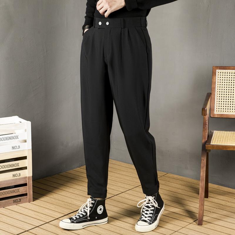 Men s casual suit pants trendy business loose straight nine-point pants men s hot-selling models 28
Men s casual suit pants trendy business loose straight nine-point pants men s hot-selling models 28