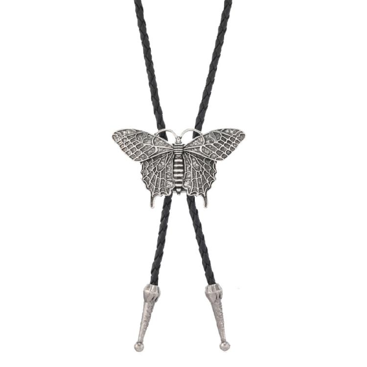 Stylish Butterfly Shaped Alloy Pendant Bolo Tie Necklace Soft PU Cord Adjustable Length For Men Women Accessories 1 срібний
Stylish Butterfly Shaped Alloy Pendant Bolo Tie Necklace Soft PU Cord Adjustable Length For Men Women Accessories 1 срібний