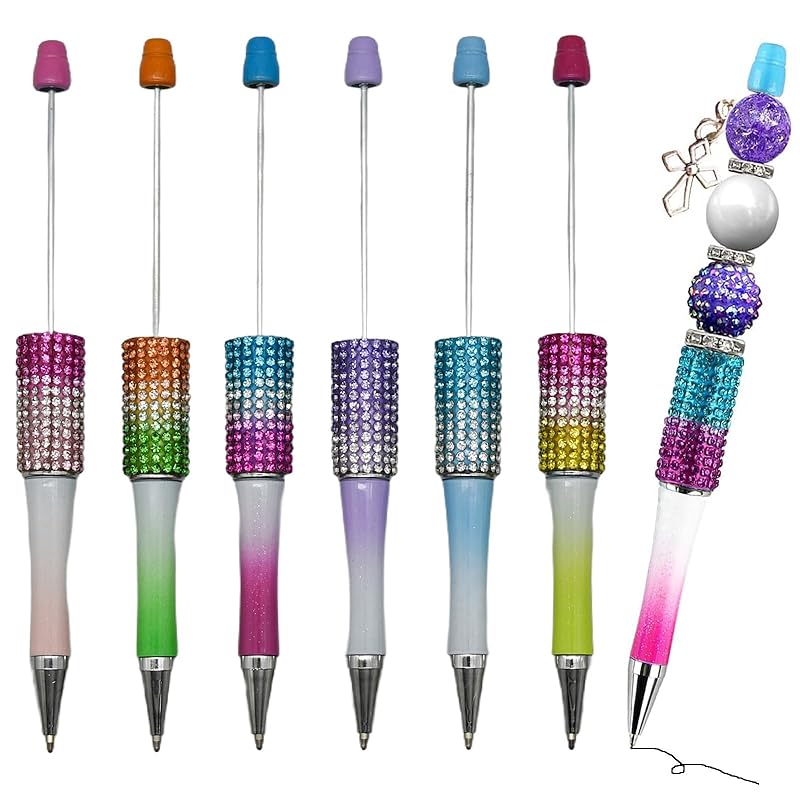 Maydahui Fashionable gradation color beads ballpoint pen 12 pieces set oily creative school classroom DIY cute stationery supplies For notebook cute
Maydahui Fashionable gradation color beads ballpoint pen 12 pieces set oily creative school classroom DIY cute stationery supplies For notebook cute