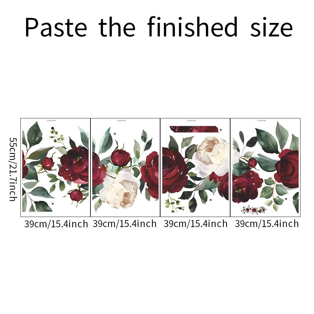 Цветы и листья Спальня Гостиная Домашний фон Настенные украшения Наклейки на стену Самоклеящиеся 39*55CM*4PCS/fun-L070
Цветы и листья Спальня Гостиная Домашний фон Настенные украшения Наклейки на стену Самоклеящиеся 39*55CM*4PCS/fun-L070