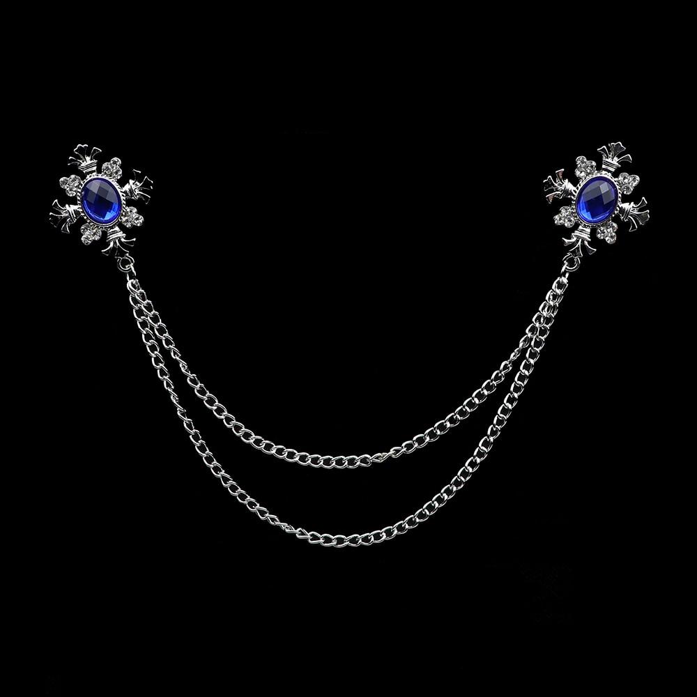 Брошь со стразами в стиле ретро, костюмная рубашка, цепочка с кисточками, булавка на лацкане, женские и мужские украшения, сплав, брошь на воротнике
Брошь со стразами в стиле ретро, костюмная рубашка, цепочка с кисточками, булавка на лацкане, женские и мужские украшения, сплав, брошь на воротнике