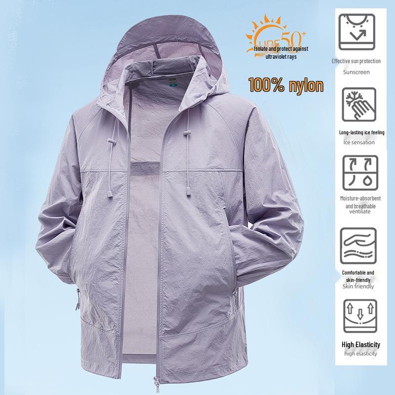 Men s UPF50+ Hooded Sun Protection Jacket - Lightweight, Anti-UV Summer Outerwear Large
Men s UPF50+ Hooded Sun Protection Jacket - Lightweight, Anti-UV Summer Outerwear Large