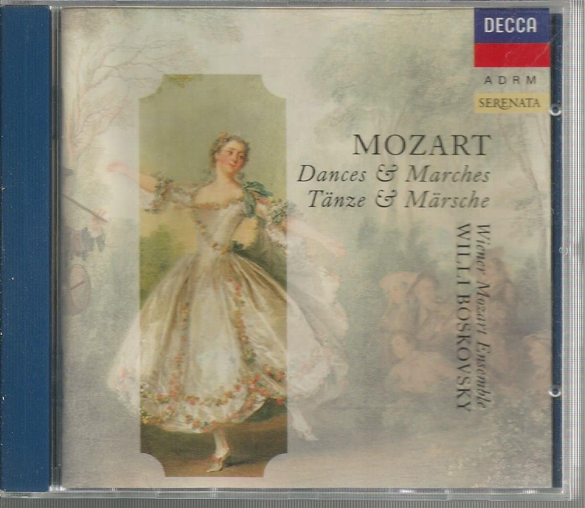 CD MOZART, BOSKOVSKY; VIENNA MOZART EN - Dances & Marches 4306342 US Classical Used
CD MOZART, BOSKOVSKY; VIENNA MOZART EN - Dances & Marches 4306342 US Classical Used
