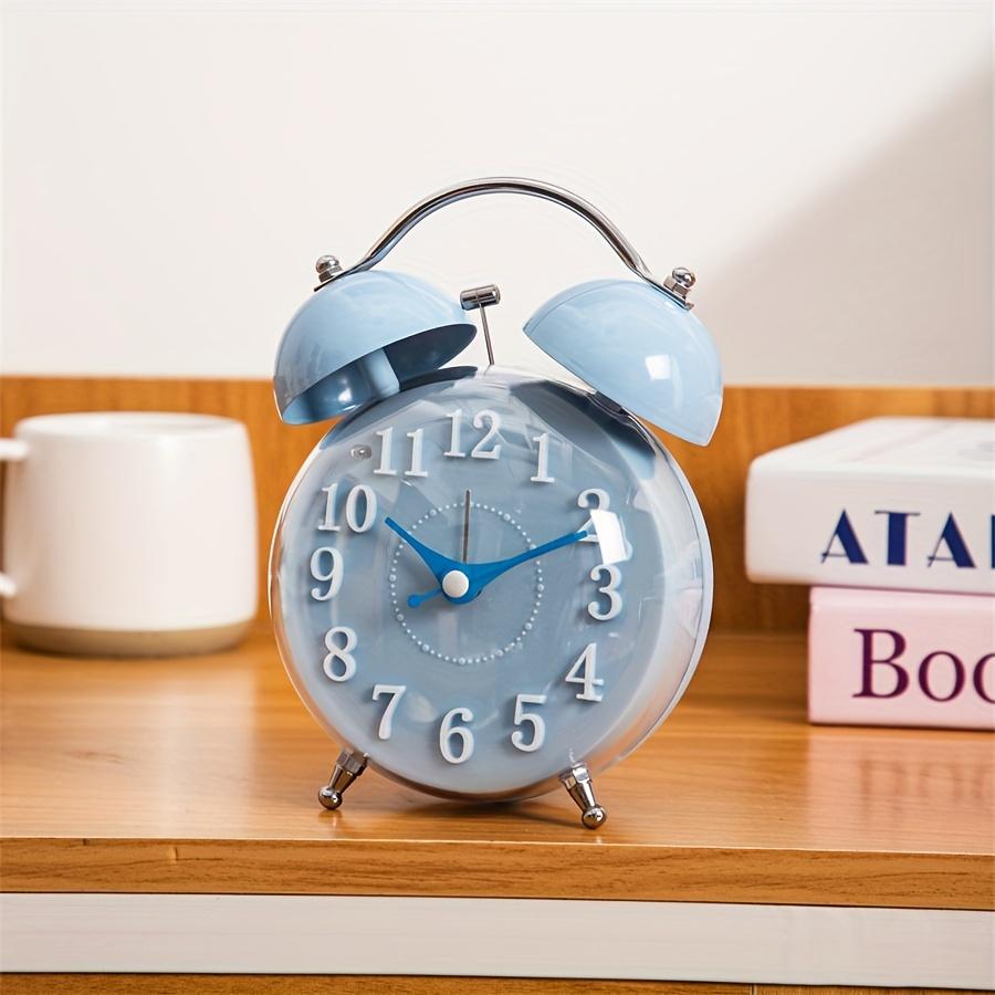 1PC Super Loud Bell Alarm Clock, Retro and Cute, with Night Light, Silent Walking Time, Bedroom, Living Room, Home Decoration, синий
1PC Super Loud Bell Alarm Clock, Retro and Cute, with Night Light, Silent Walking Time, Bedroom, Living Room, Home Decoration, синий