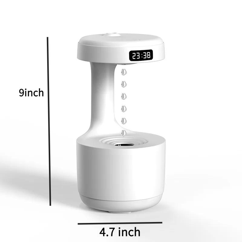 Креативный антигравитационный увлажнитель воздуха с обратным потоком в виде капли воды, питание от USB, со светодиодным дисплеем для увлажнения воздуха дома, в офисе и спальне белый
Креативный антигравитационный увлажнитель воздуха с обратным потоком в виде капли воды, питание от USB, со светодиодным дисплеем для увлажнения воздуха дома, в офисе и спальне белый