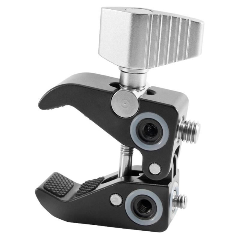 Metal Clamp C-Type Clamp Photographic Accessory With Slip proof Silicone Pad For Secure Grip On Tripods 1
Metal Clamp C-Type Clamp Photographic Accessory With Slip proof Silicone Pad For Secure Grip On Tripods 1
