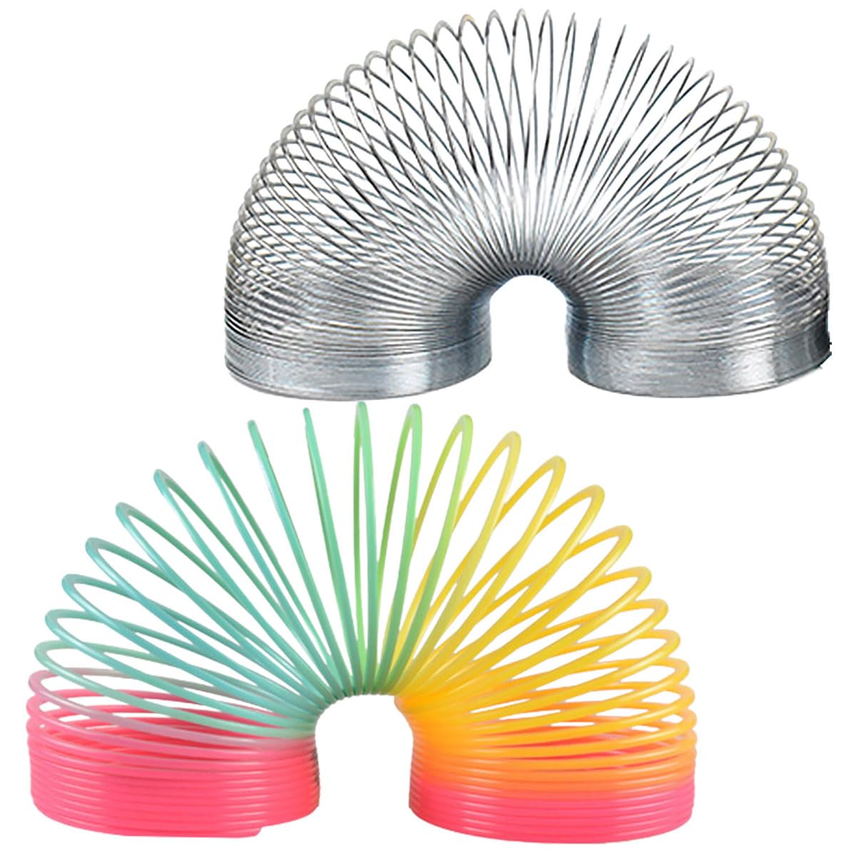 SALUDABLE Rainbow Spring Slinky Magic Nostalgic Toy Set Toy, Trick,
SALUDABLE Rainbow Spring Slinky Magic Nostalgic Toy Set Toy, Trick,