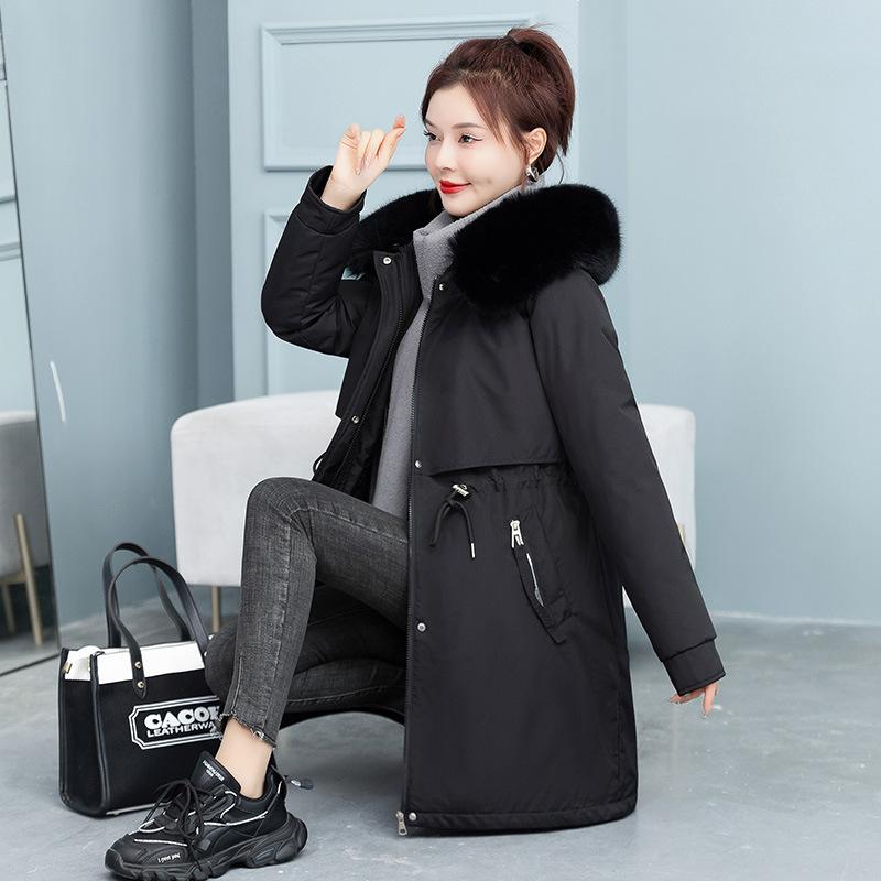 Parker cotton jacket for women with a thickened waist and a mid-length cotton jacket for autumn and winter to keep warm and loose M
Parker cotton jacket for women with a thickened waist and a mid-length cotton jacket for autumn and winter to keep warm and loose M