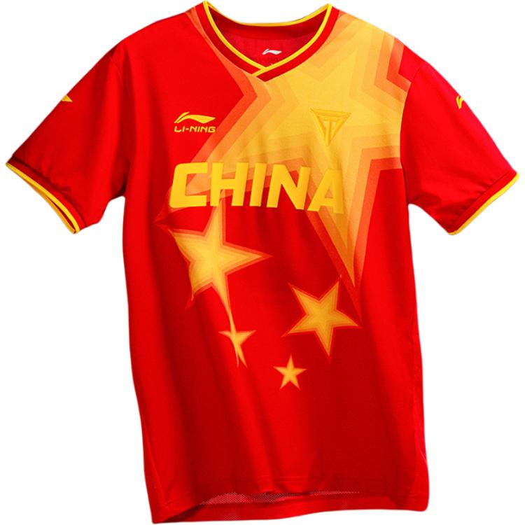 Li Ning Color Block Printed Round Neck Short Sleeve Football Shirt Unisex Tops AAYQ321-1 XL
Li Ning Color Block Printed Round Neck Short Sleeve Football Shirt Unisex Tops AAYQ321-1 XL