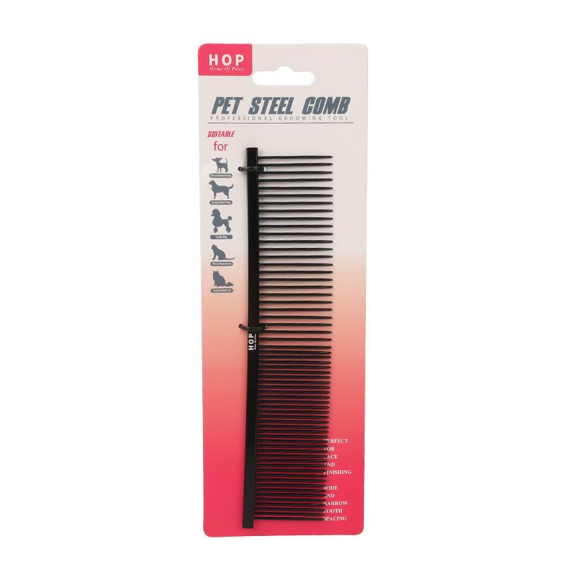 Pet products, pet straight comb, dense dual-purpose comb, dense tooth comb, sparse tooth comb row comb, steel comb beauty comb 92415
Pet products, pet straight comb, dense dual-purpose comb, dense tooth comb, sparse tooth comb row comb, steel comb beauty comb 92415