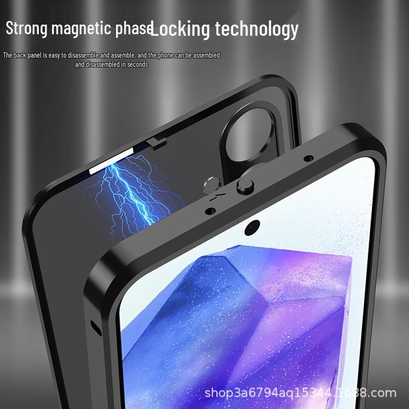 Samsung Galaxy A55/A35/A25/A15 Magnetic Snap Button Phone Case A15 5G Version
Samsung Galaxy A55/A35/A25/A15 Magnetic Snap Button Phone Case A15 5G Version