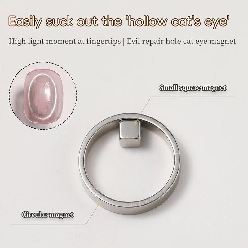 Circular Cat Eye Nail Magnet Strong Nail Art Magnetic Gel Polish Guide Tool Diy Magnetic Nail Helper Manicure Design A1
Circular Cat Eye Nail Magnet Strong Nail Art Magnetic Gel Polish Guide Tool Diy Magnetic Nail Helper Manicure Design A1