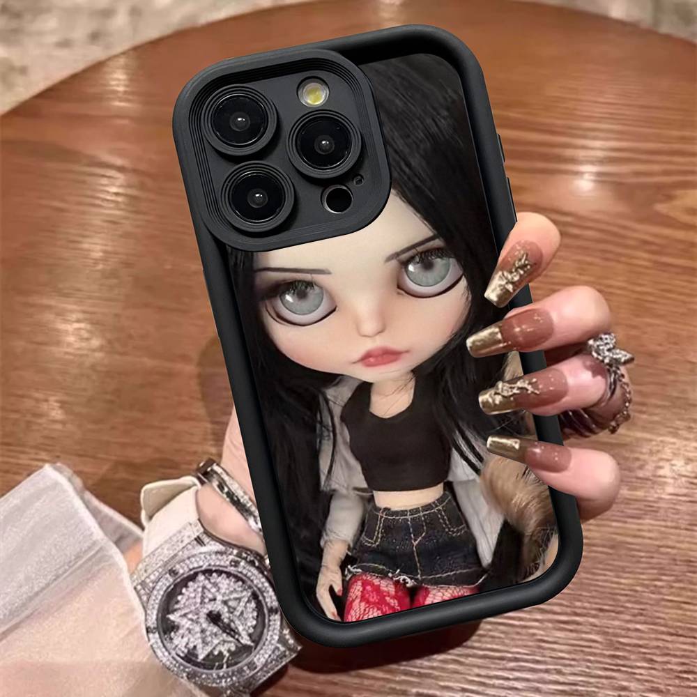 Dark Cute Girl Doll Art Personalized Creative Phone Case for iPhone 17 16 15 14 13 12 11 Pro Max Plus Silicone Shockproof Case iPhone 15 pro
Dark Cute Girl Doll Art Personalized Creative Phone Case for iPhone 17 16 15 14 13 12 11 Pro Max Plus Silicone Shockproof Case iPhone 15 pro